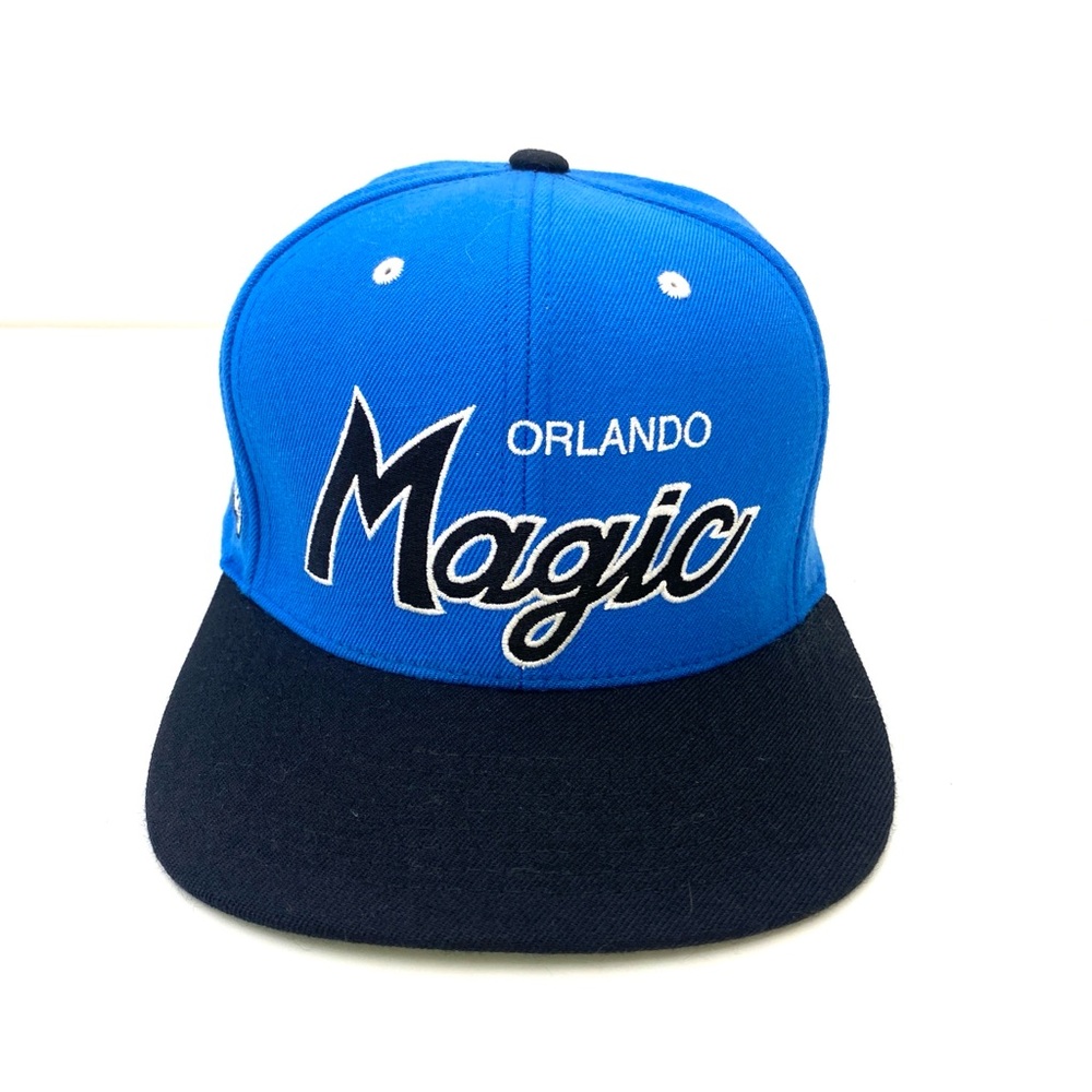 Mitchell & Ness Hardwood Classics Men's Black/Blue Orlando Magic Team Hat